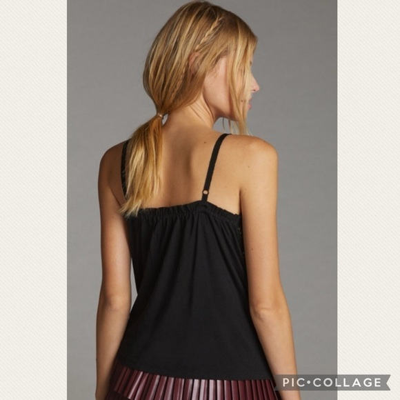 :Price Firm: Anthropologie Porridge Zig-Zag Sequined Cami - Picture 13 of 13